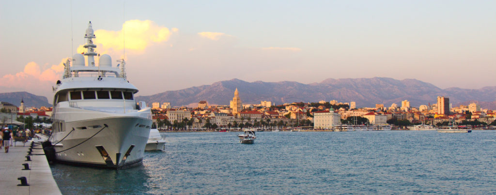 Split harbour, Croatia